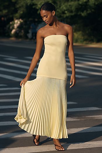 yellow wedding guest dress Dresses Each dress is carefully tailored with attention to detail. Women's Dresses Wedding Guest Dresses