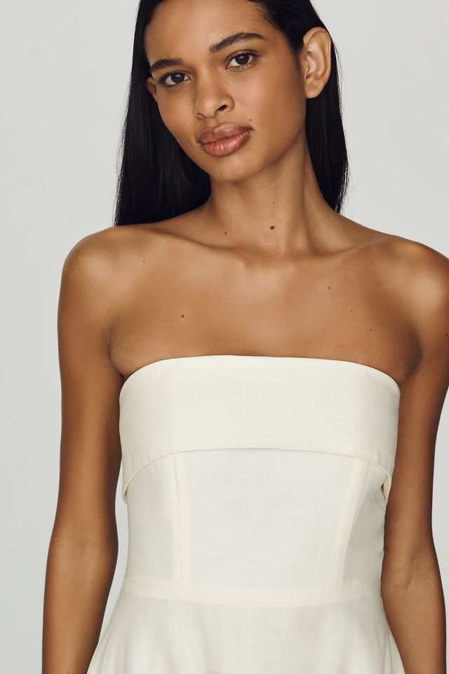 ASTR The Label Ximena Strapless Maxi Dress #1
