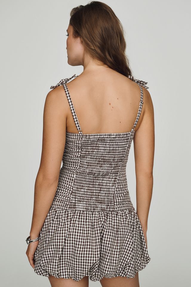 ASTR The Label Jeriany Bubble-Hem Mini Dress #2
