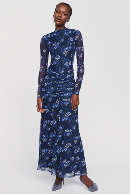 ASTR The Label Romy Mesh Maxi Dress by Anthropologie