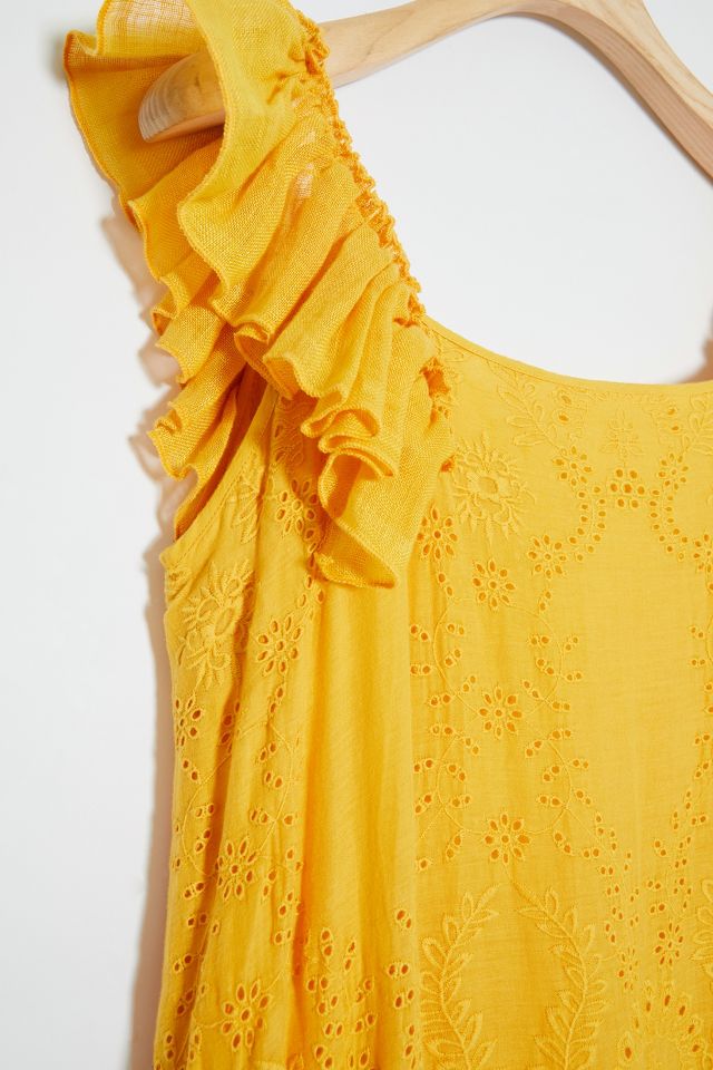 Fallon Eyelet Maxi Dress #3
