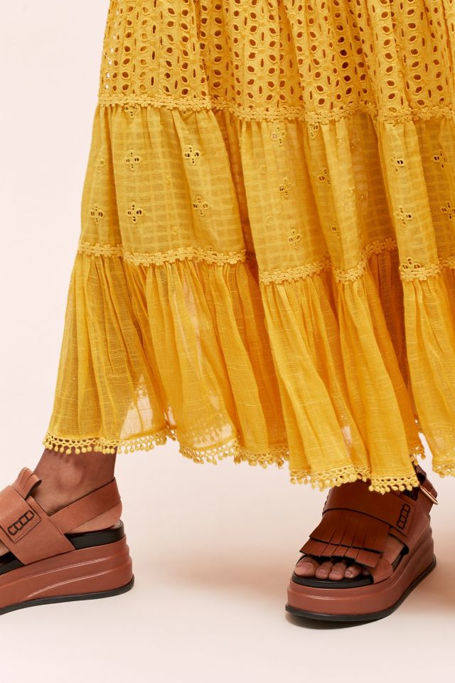 Fallon Eyelet Maxi Dress #5