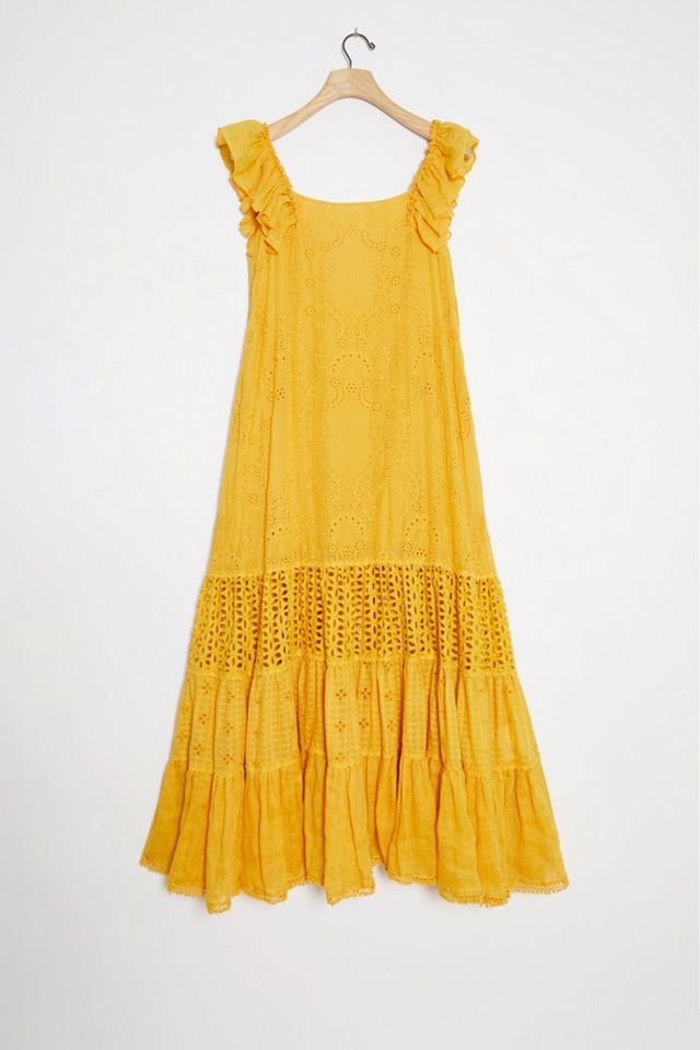 Fallon Eyelet Maxi Dress #1