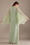 Anthropologie Payal Jain Beaded Velvet Maxi Dress Size Small Black New main image 1
