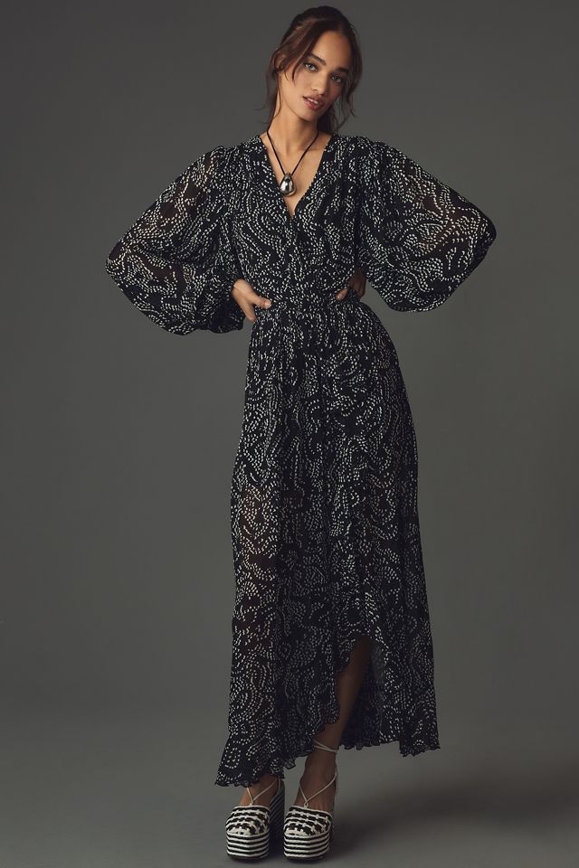 Payal Jain Sheer Wrap Dress #2