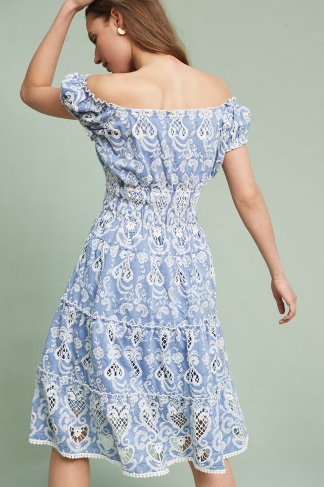 Mira Off-The-Shoulder Dress #3