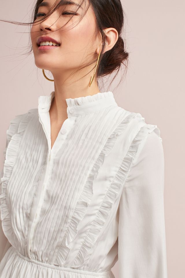 Hepburn Ruffled Dress #1