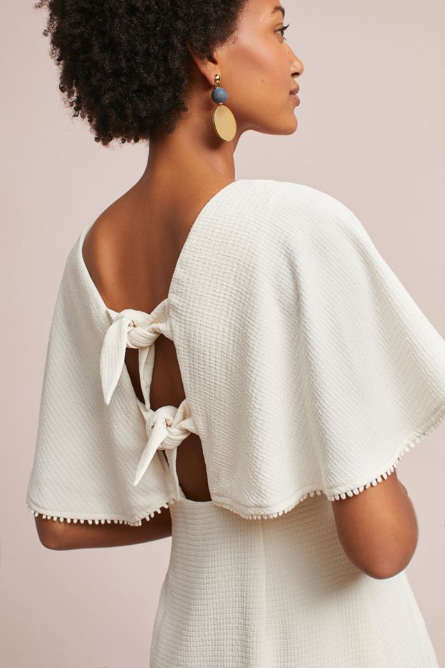 Amira Flutter-Sleeve Dress #3