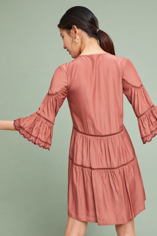 Laced-Trim Tunic Dress #3