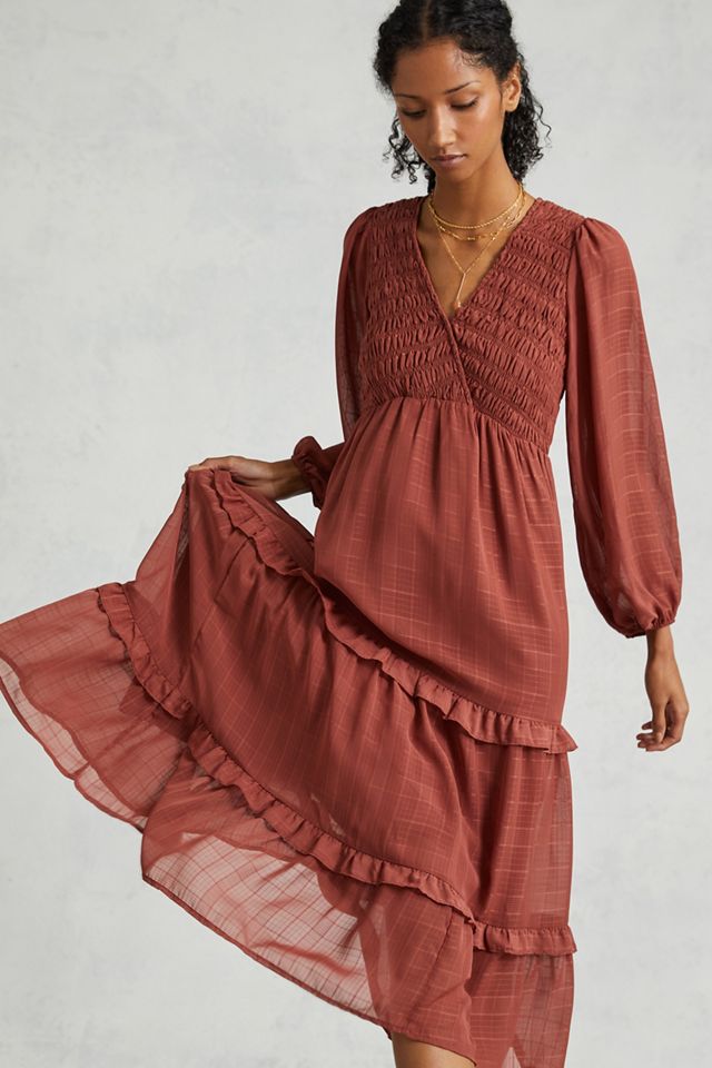 Tiered Ruffled Maxi Dress #2