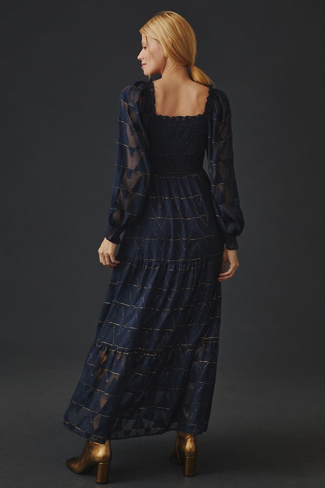 Moon River Squareneck Maxi Dress #2