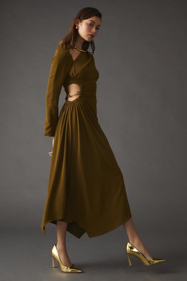 Moon River Side-Cutout Dress #3