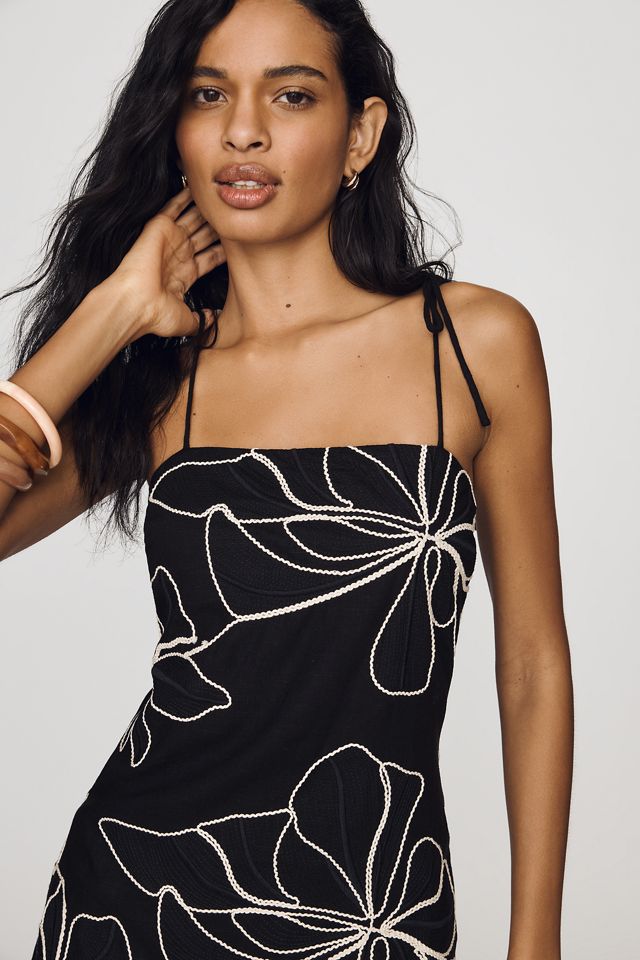 Moon River Square-Neck Shift Dress #1