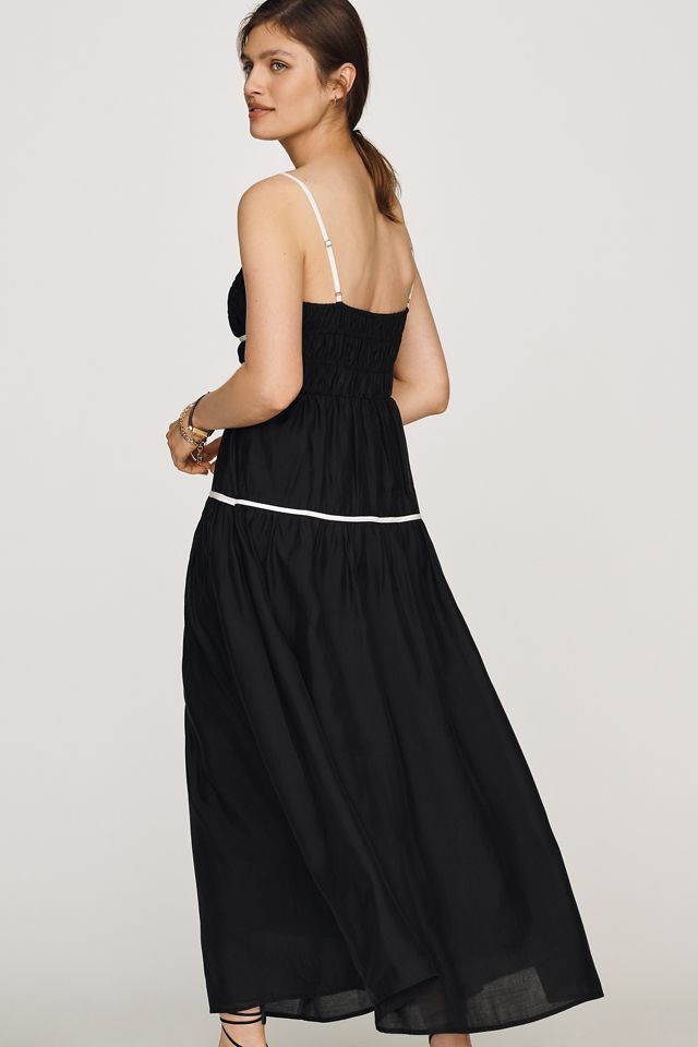 Moon River Piped Midi Dress #2