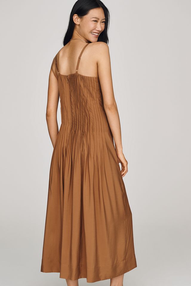 Moon River Pleated Midi Dress #2