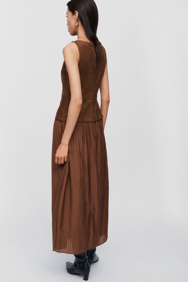 Moon River Drop Waist Midi Dress #2