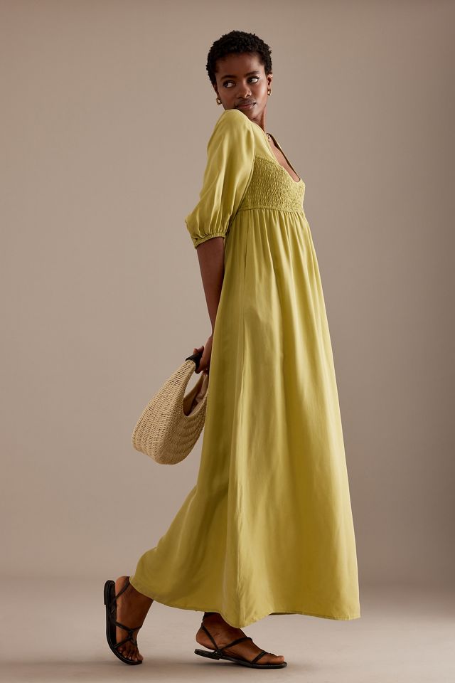 Sancia Rumia Balloon-Sleeve Maxi Dress #4