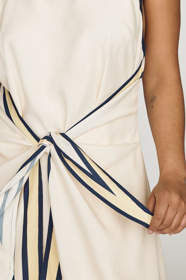 Sancia Phoebe Sleeveless Front-Tie Maxi Dress #4