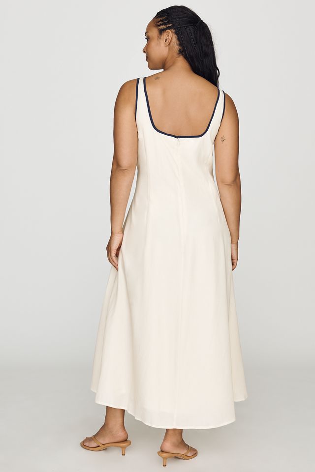 Sancia Phoebe Sleeveless Front-Tie Maxi Dress #5