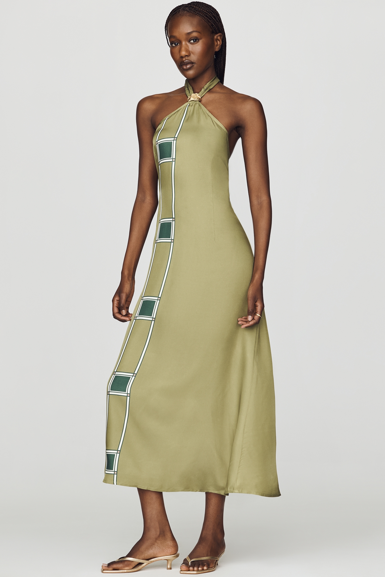 Sancia Savannah Halter Maxi Dress