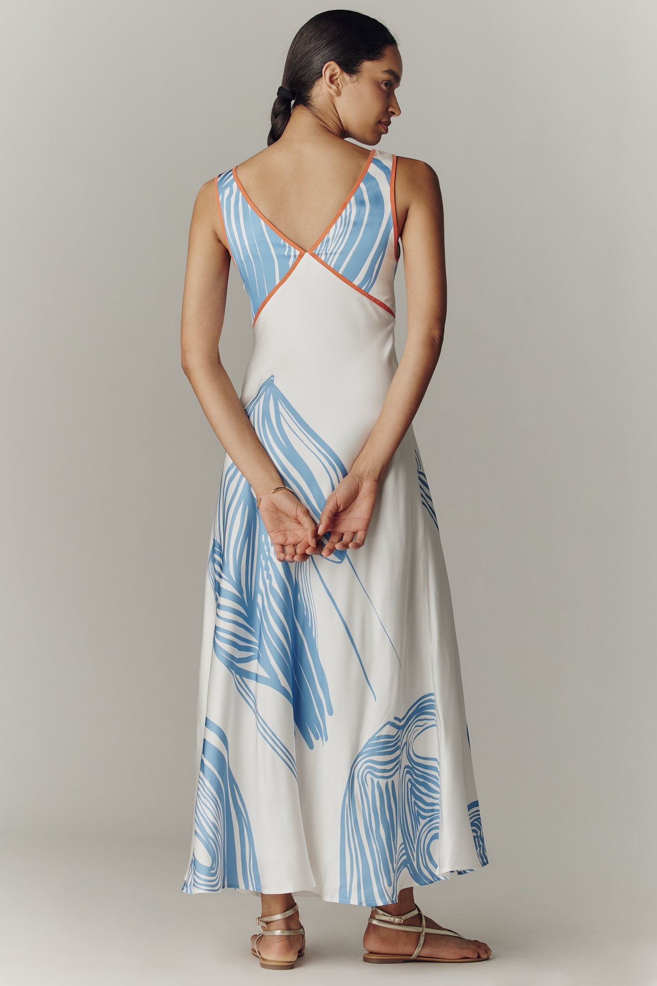 Sancia Madeleine V-Neck Maxi Dress