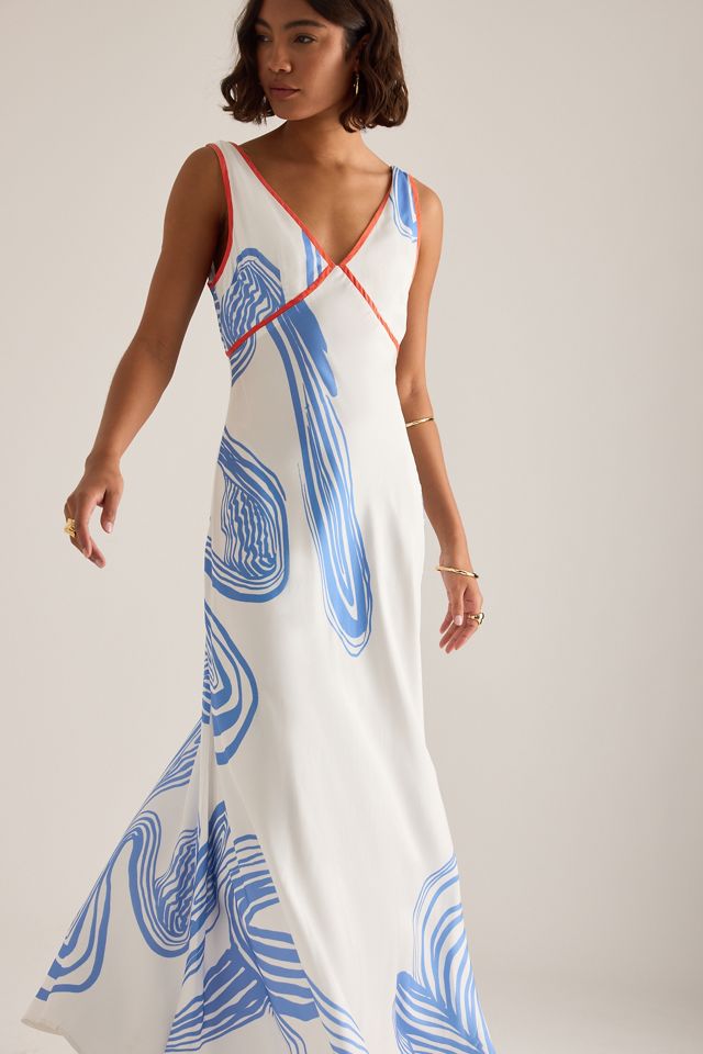 Sancia Madeleine Sleeveless V-Neck Maxi Dress #1