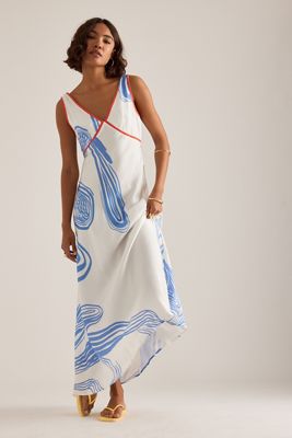 Sancia Madeleine Sleeveless V-Neck Maxi Dress