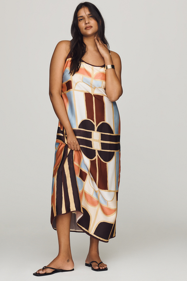 Sancia Hayes Printed Maxi Dress