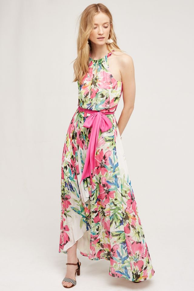 alaric halter maxi dress Veronica Beard Izaren Halter Maxi Dress | Cactus