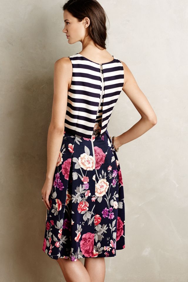 Split-Print Dress #1