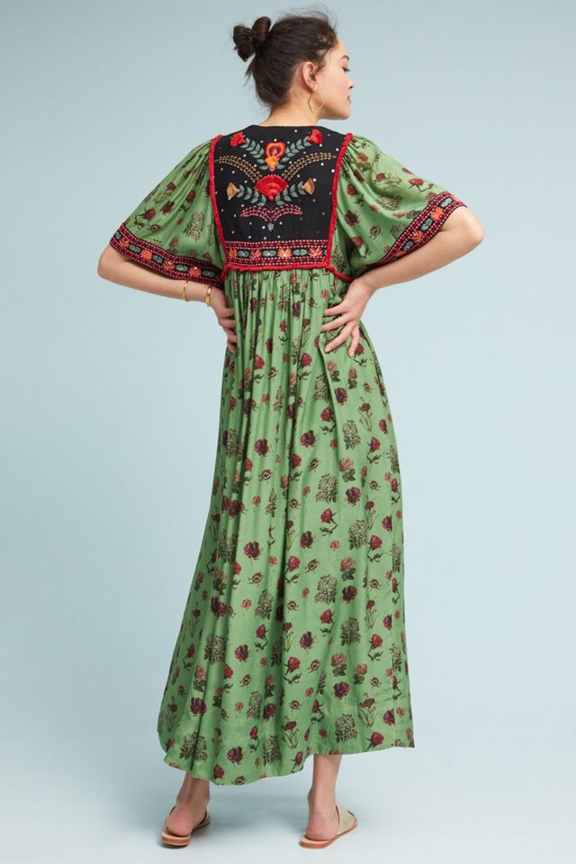 Basil Embroidered Dress #1