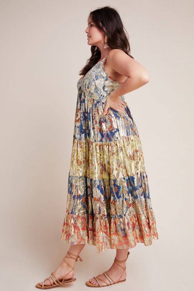 Echo Tiered Maxi Dress #10