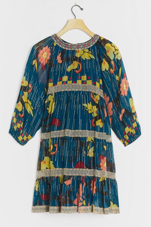 Eulalia Shimmer Tunic Dress #1