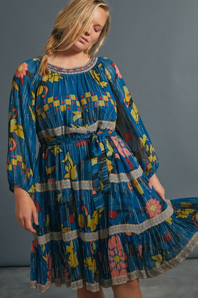 Eulalia Shimmer Tunic Dress #3