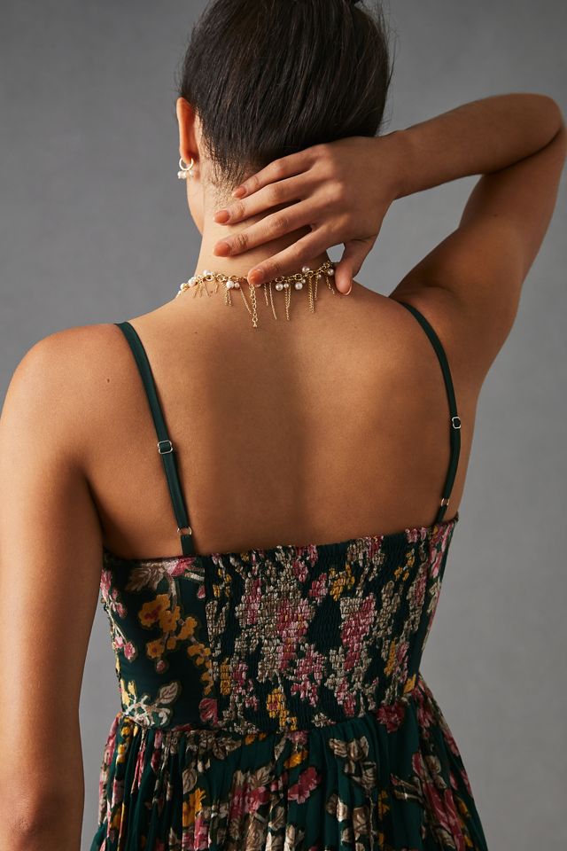Verb by Pallavi Singhee Smocked Corset Dress #3
