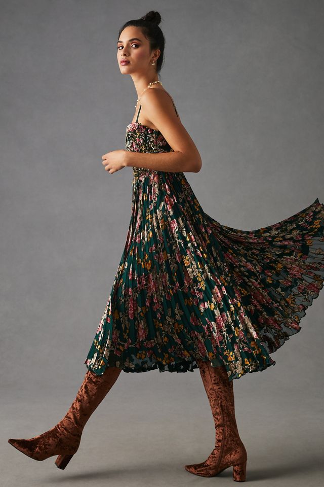 Verb by Pallavi Singhee Smocked Corset Dress #5