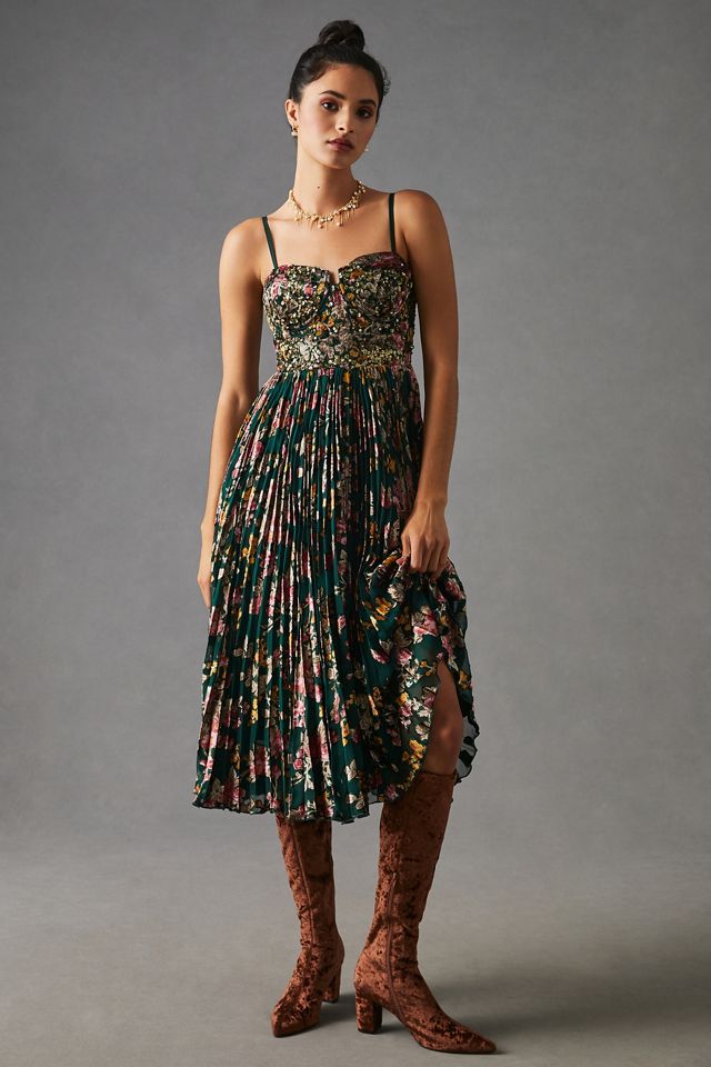 Verb by Pallavi Singhee Smocked Corset Dress #1