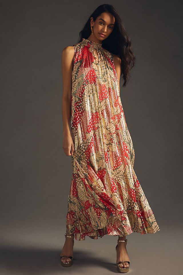 Verb by Pallavi Singhee Printed Halter Dress | Anthropologie