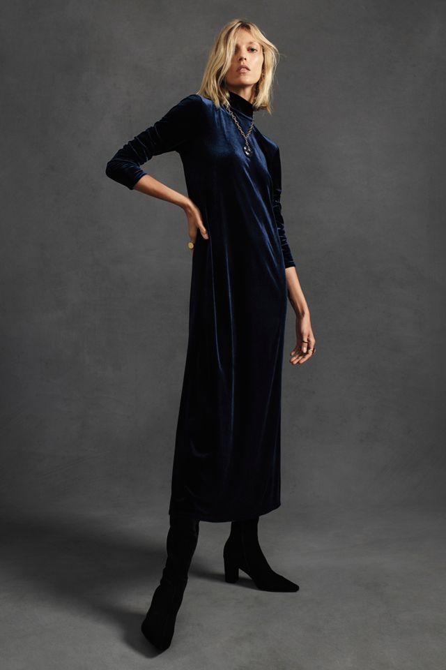 Bianca Velvet Maxi Dress #4