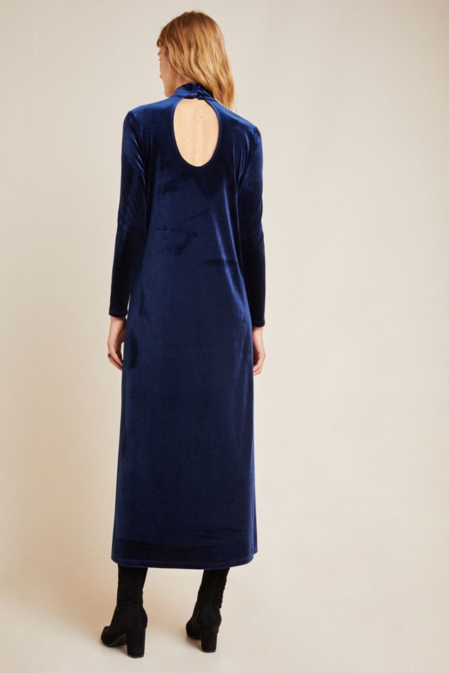 Bianca Velvet Maxi Dress #1