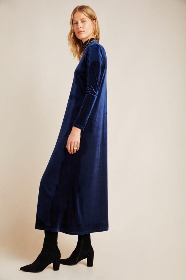 Bianca Velvet Maxi Dress #2