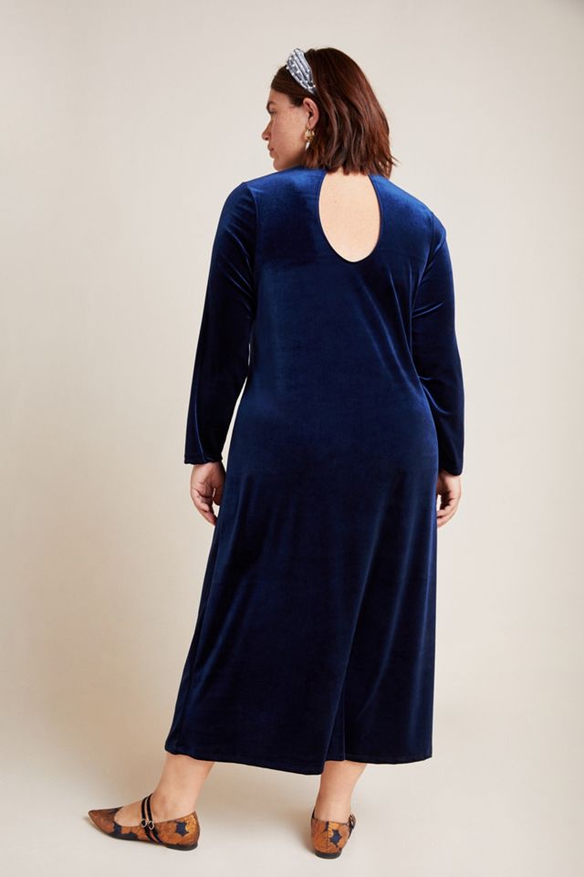 Bianca Velvet Maxi Dress #6