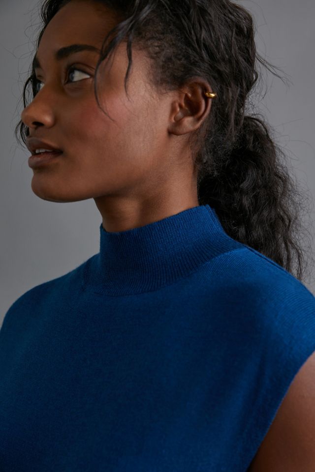 Amadi Eliane Midikleid mit Stehkragen #6