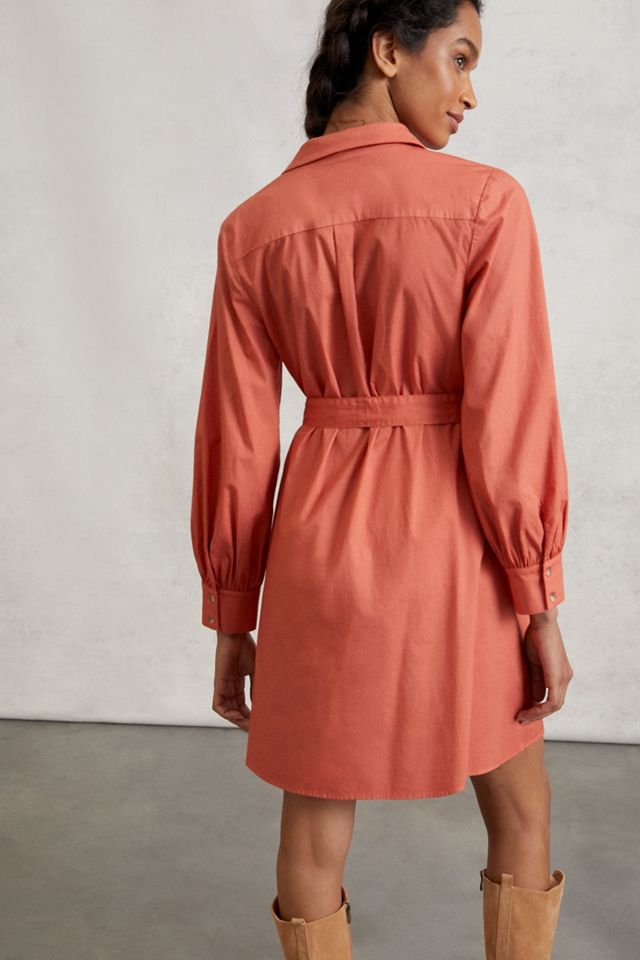 Rafia Mini Shirtdress #1