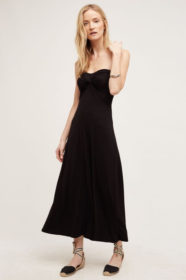 Strapless Jersey Maxi Dress | Anthropologie