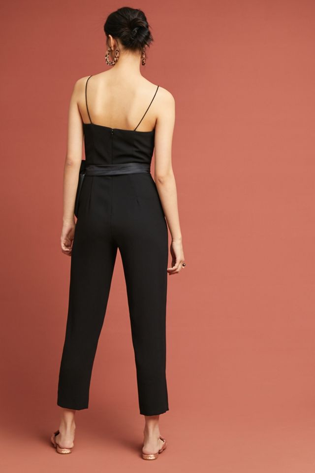 ML Monique Lhuillier Bow-Tied Jumpsuit #1