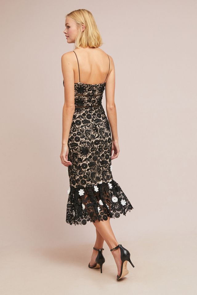 ML Monique Lhuillier Cherie Lace Dress #1