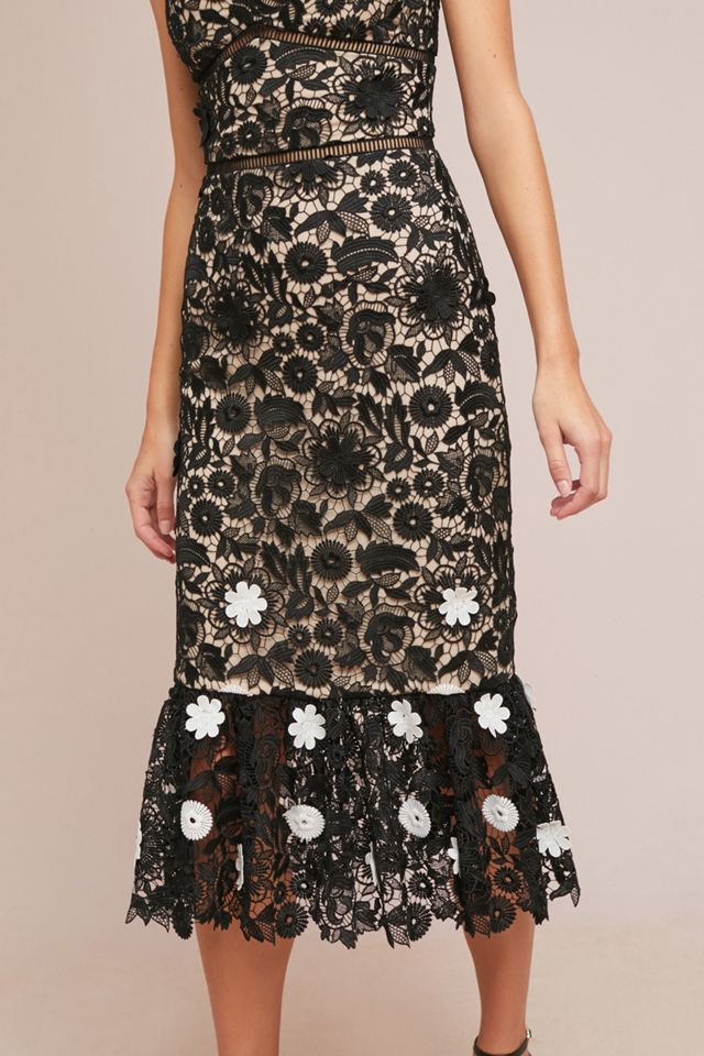 ML Monique Lhuillier Cherie Lace Dress #2