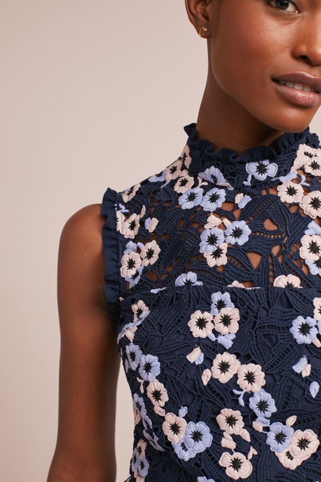 ML Monique Lhuillier Daisy Lace Dress | Anthropologie
