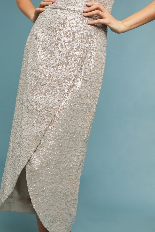 ML Monique Lhuillier Paris Sequin Dress #2